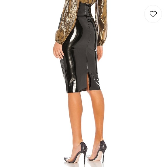 Commando Dresses & Skirts - Commando Patent Midi Skirt in Black